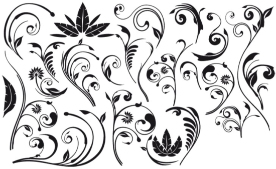 Flourish Design Free Vector