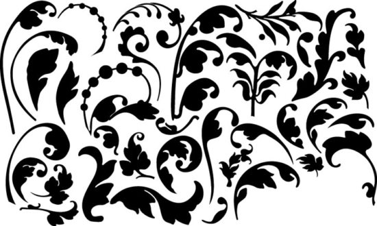 Flourish Elements Free Vector