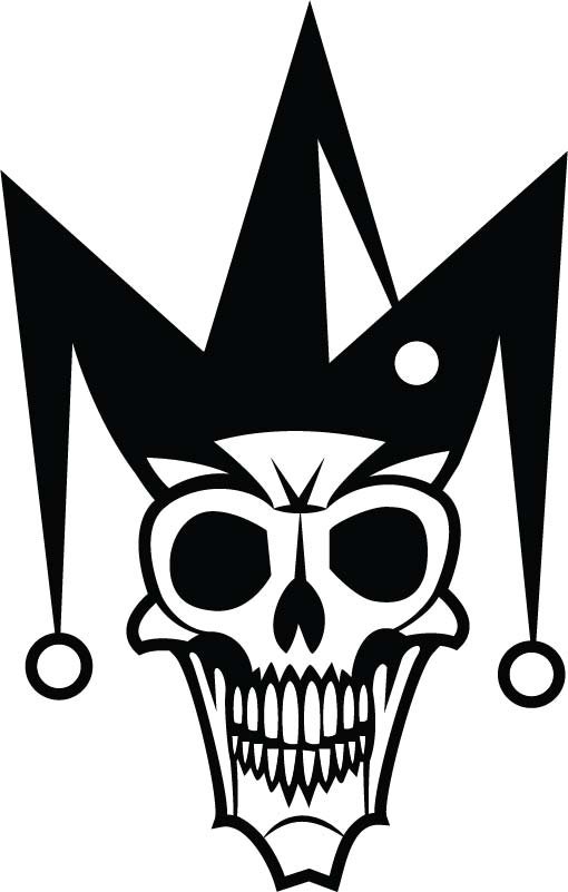 Clown Skull Free Vector