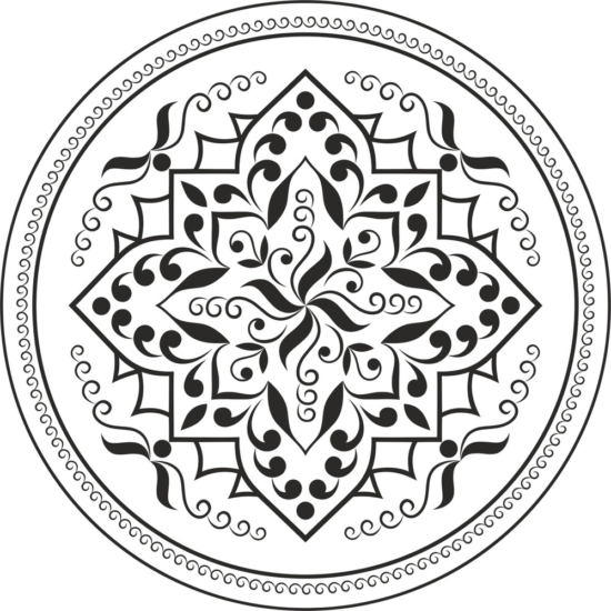 Mandala Flower Free Vector