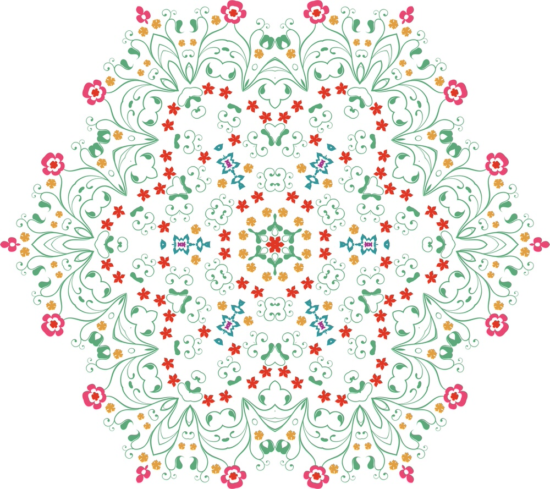 Flower Mandala Free Vector