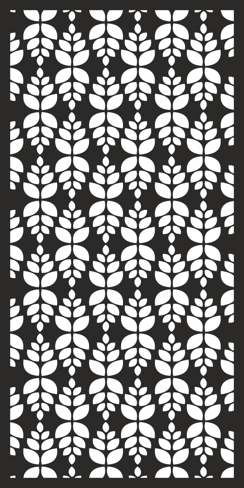 CNC Panel Screen Pattern Free Vector