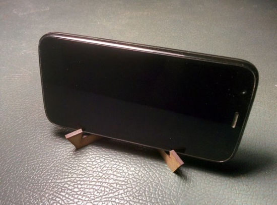 Lasercut Phone Stand DWG File