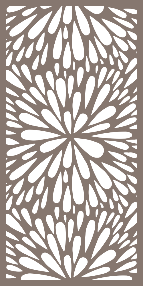 Seamless Floral Flourish Pattern Vector Free Vector