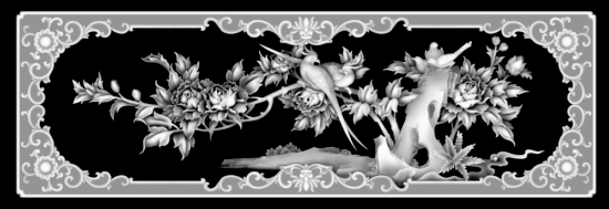 3d Grayscale Image 203 BMP File