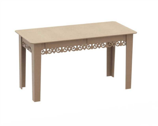 Laser Cut Table Kit Free Vector