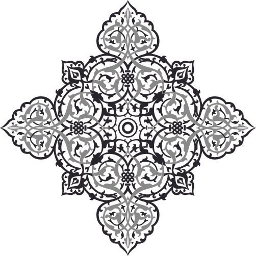 Oriental Ornament Design Free Vector