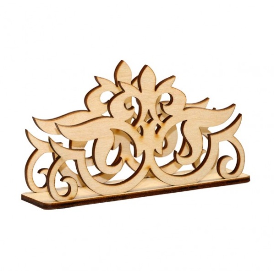 Laser Cut Decorative Napkin Holder Template Free Vector