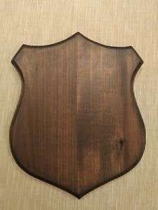 Wooden Trophy Shield DXF File