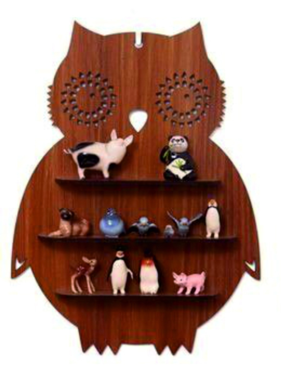 Owl Shelf Laser Cut CNC Plans Free Vector