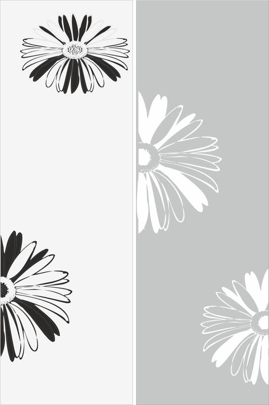 Sandblast Pattern Flowers Free Vector