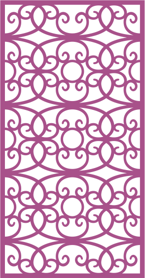 Laser Cut Vector Panel Seamless 296 Free Vector