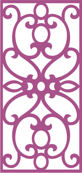 Laser Cut Vector Panel Seamless 216 Free Vector