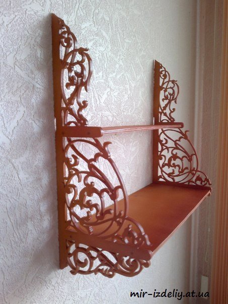 Shelf Decorative Scroll Saw PDF File