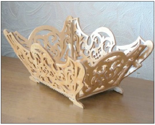 Scroll Saw Basket PDF File