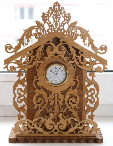 Scroll Saw Patterns for Clock PDF File