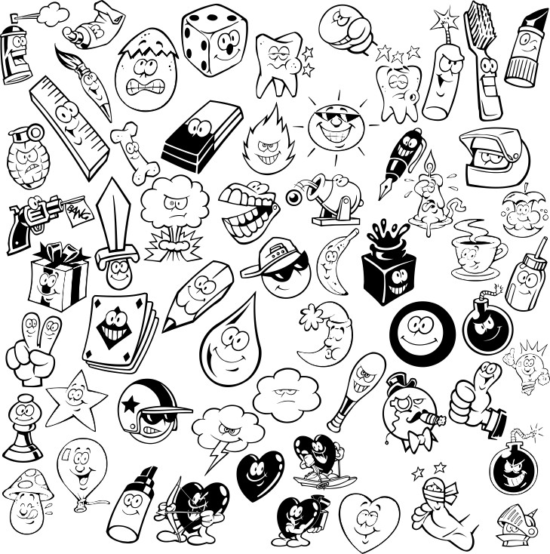 Cartoon Object Free Vector