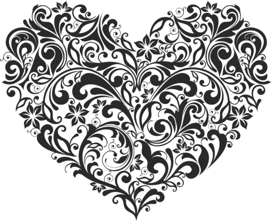 Ornament Heart Free Vector