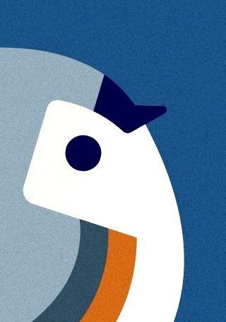 Birdie Wall Art Free Vector