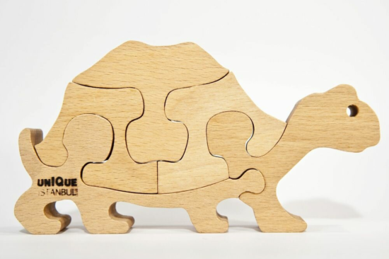 Tortoise Turtle Jigsaw Puzzle Laser CNC Cut Plans DWG File