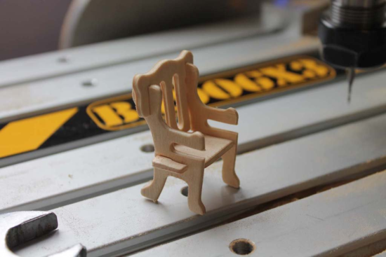 Normal Chair Assembly DXF File