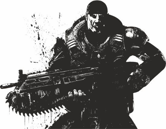 Gears Of War Vector Free Vector