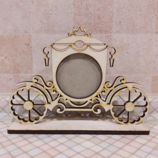 Cinderella Picture Frame Free Vector