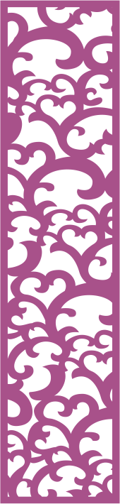 Laser Cut Vector Panel Seamless 182 Free Vector