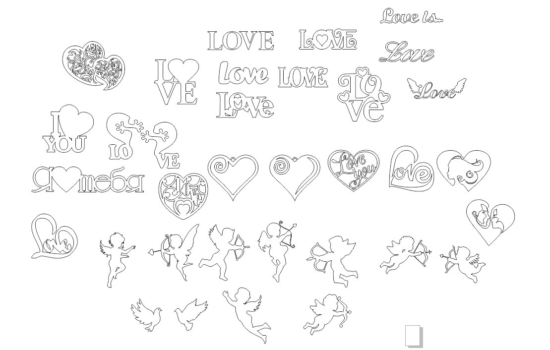 Valentine’s Day February 14 Vectors Free Vector