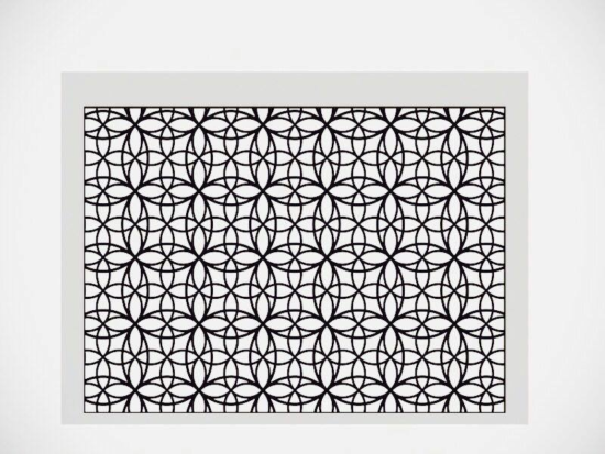 Seamless circular pattern DXF File