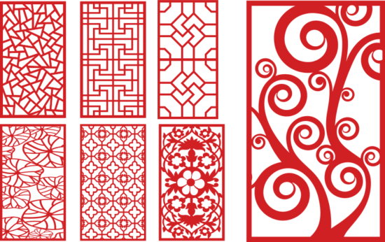 Laser Cut Decorative Panels Decorative Screens Free Vector