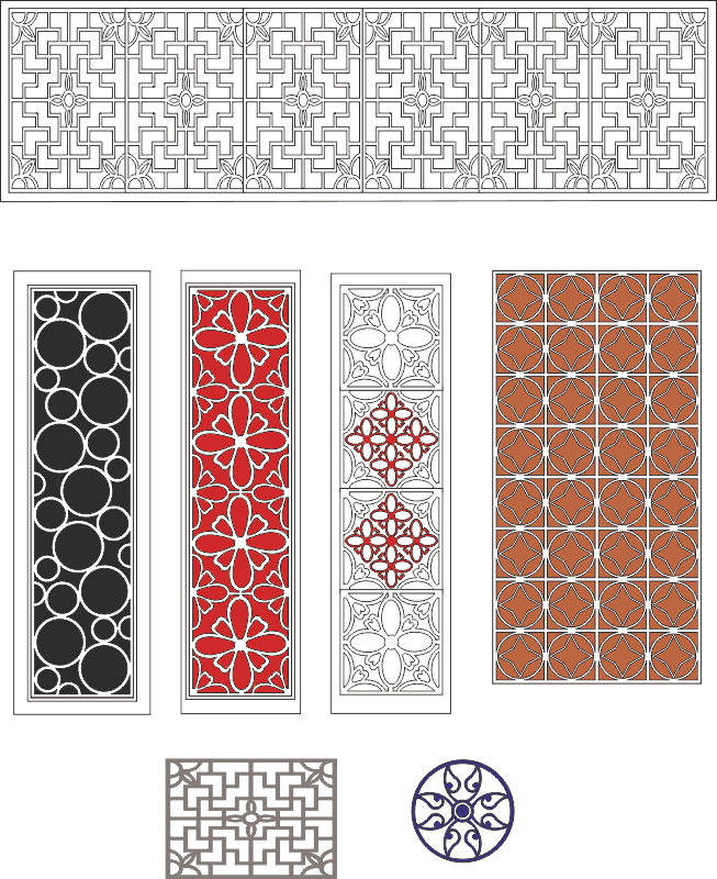 Download Lattice design collection Free Vector - Free Download ...