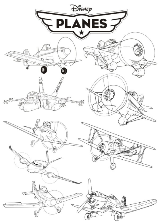 Disney Planes Free Vector