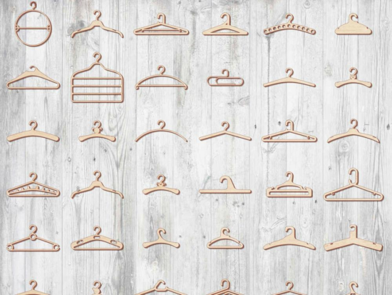 Laser Cut Hanger Pack Free Vector