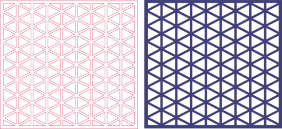 Jali Screen Pattern DXF File