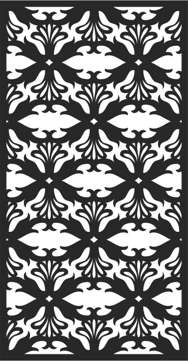 Seamless Black White Pattern Free Vector