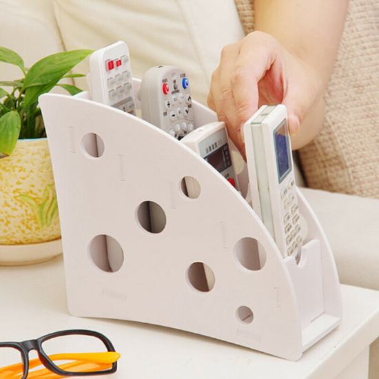 Laser Cut Desk Remote Control Holder Storage Box DXF File