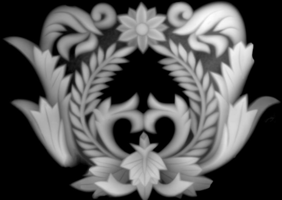 3d Relief Art BMP File