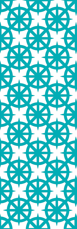 Seamless ship steering wheel pattern Free Vector