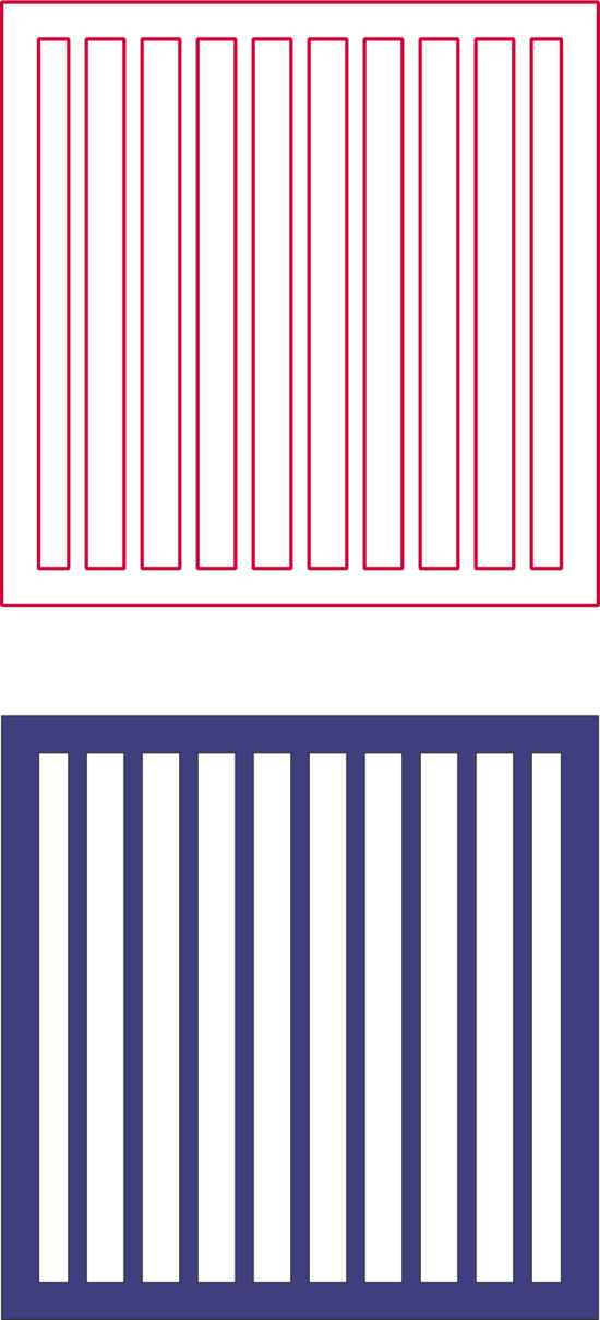 Pattern Vector for cutting in cnc router or laser dxf File