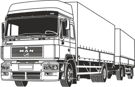 Truck Vector Free Vector