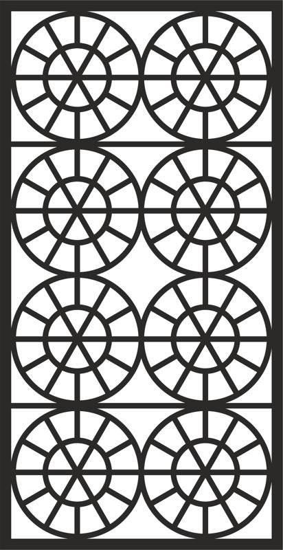 Grate Design Pattern dxf File