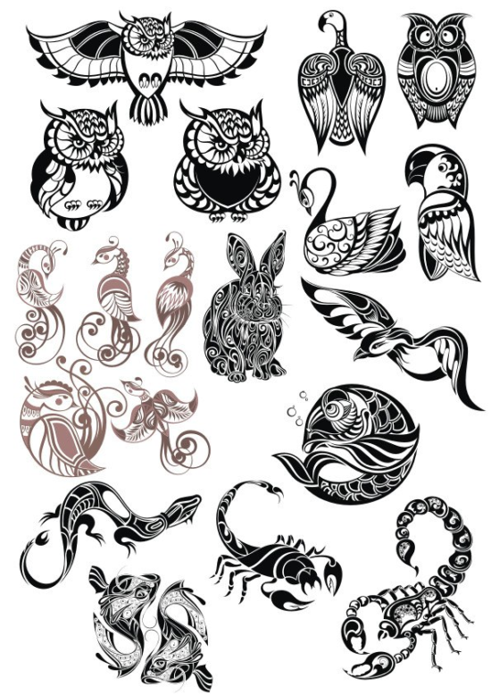 Original Animals Vector Pack Free Vector