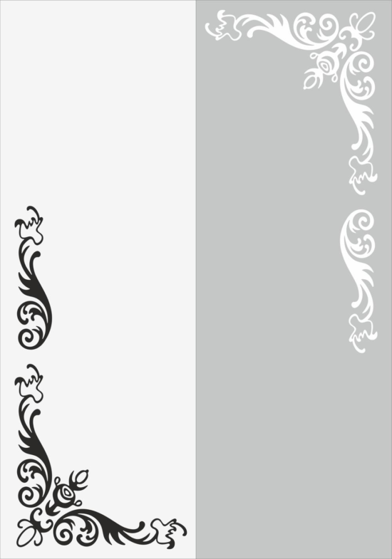 Flower Wall Decal Vector Free Vector