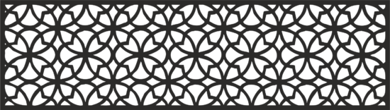 Laser Cut Pattern Template Wood Screen Free Vector