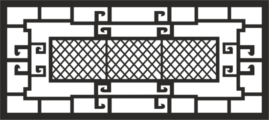 Window Grill Vector Free Vector